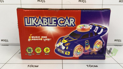 Фото Машинка свето-звуковая LikableCar в интернет-магазине axdv.ru
