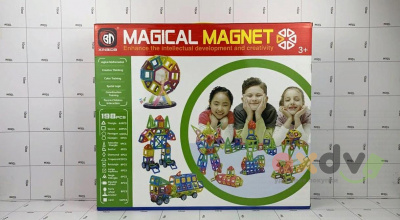 Фото Конструктор магнитный "Магический / Magical" 198 дет. в интернет-магазине axdv.ru