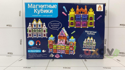 Фото Магнитный конструктор замок 68 дет. в интернет-магазине axdv.ru