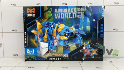 Фото Конструктор 2 в 1 "Динозавр / Dinosaur" World" 208 дет. в интернет-магазине axdv.ru