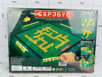 Фото Настольная игра Скрэбус в интернет-магазине axdv.ru