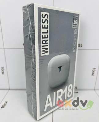 Фото Беспроводные наушники Wireless AIR18 в интернет-магазине axdv.ru
