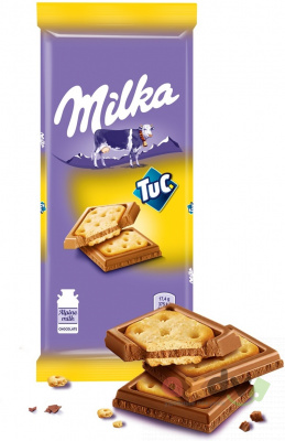 Фото Шоколад "Милка/Milka" С соленым крекером LU 18*87гр. в интернет-магазине axdv.ru