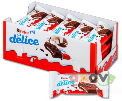 Фото Киндер Делис / Kinder delice 39г*20шт в интернет-магазине axdv.ru