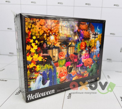 Фото Пазл " Хеллоуин / Helloween" 500 дет. (7200) в интернет-магазине axdv.ru