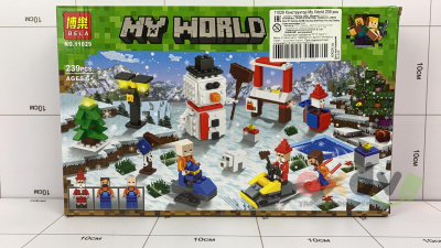 Фото Конструктор "Мой мир / My World" 239 дет. в интернет-магазине axdv.ru