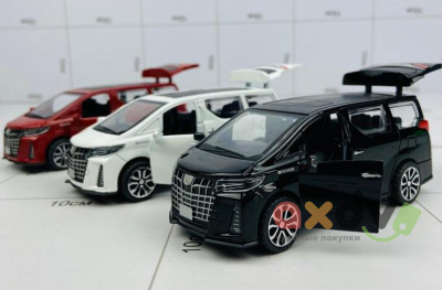 Фото Машина металлическая Минивен Тойота Альфард / Toyota Alphard 1/12шт в интернет-магазине axdv.ru