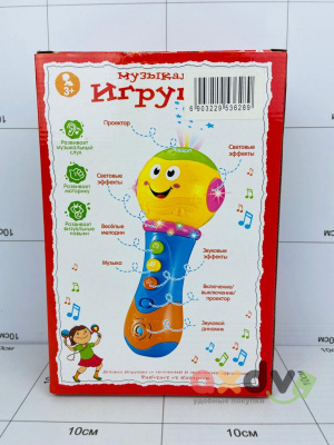 Фото Музыкальная Игрушка "Микрофон" в интернет-магазине axdv.ru