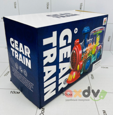 Фото Поезд светозвуковой шестеренчатые / Grear Train в интернет-магазине axdv.ru