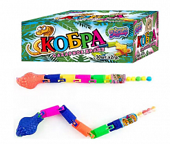 Фото Сахарное драже с игрушкой "Кобра" 2г*30шт*12бл в интернет-магазине axdv.ru / аиксдв