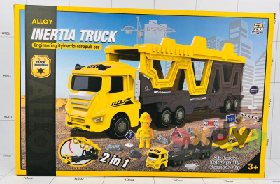 Фото Игровой набор 2в1 "Инерционный погрузчик / Inertia Truck" 756-А в интернет-магазине axdv.ru