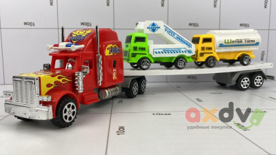 Фото Автовоз  с грузовиками в интернет-магазине axdv.ru