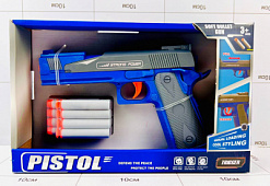 Фото Пистолет с мягкими пулями "Pistol" в интернет-магазине axdv.ru / аиксдв