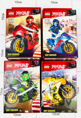 Фото Конструктор "Ninjago на мотоцикле" 1/8шт в интернет-магазине axdv.ru