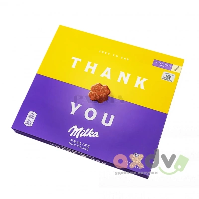 Фото Коробка конфет Милка "Спасибо" / Milka "Thank You" 110г*10шт (Импорт) в интернет-магазине axdv.ru