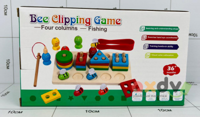 Фото Игрушка развивающая "Игра с вырезками / Clipping game" в интернет-магазине axdv.ru