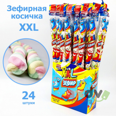 Фото Зефир XXL 18гр*24шт*12 блоков. в интернет-магазине axdv.ru