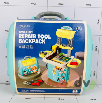 Фото Игровой набор инструментов "Рюкзак с инструментами для ремонта / Repair Tool Backpack" в интернет-магазине axdv.ru