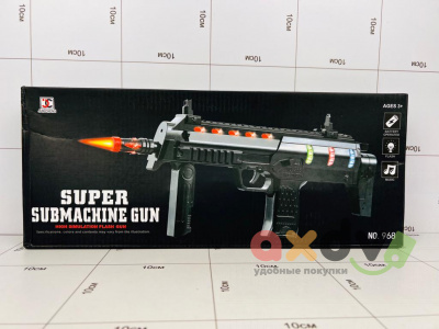 Фото Автомат светозвуковой "Супер пистолет-пулемет / Super Submachine Gun" в интернет-магазине axdv.ru