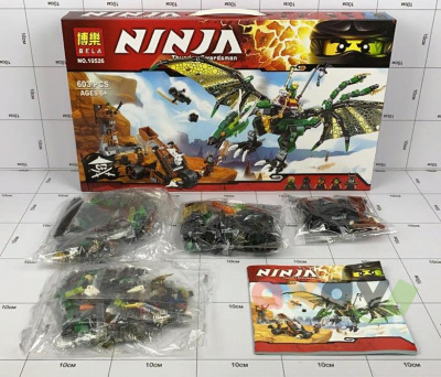 Фото Конструктор "Ниндзя / Ninja" Громовой мечник Драконы 603 дет. в интернет-магазине axdv.ru