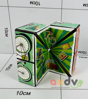 Фото Игрушка "Переворачивающий куб / Flipping Cube" в интернет-магазине axdv.ru