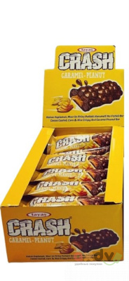 Фото "Крэш Бар / Crash Bar" 40g батончики с нугой и карамелью 40гр*24шт*6бл №1176 в интернет-магазине axdv.ru