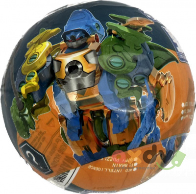 Фото Шар сюрприз сборные динозавры "Сборка динозавра / Assembling dinosaur" 1/9 в интернет-магазине axdv.ru