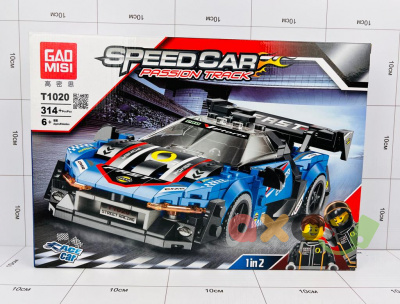 Фото Конструктор "Страсть к скоростным гонкам / Speed Car Passion Track" 314 дет. в интернет-магазине axdv.ru