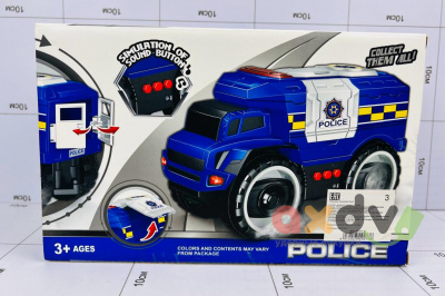 Фото Машина "Полицейская городская спасательная операция / Police City Rescue" инерционная светозвуковая в интернет-магазине axdv.ru