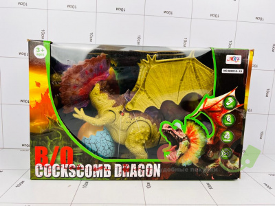Фото Динозавр светозвуковой "Гребенчатый дракон / Cockscomb Dragon" в интернет-магазине axdv.ru