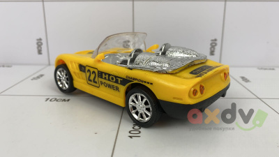 Фото Машина инерционная "Гонки на максимум / Max Racing" желтая в интернет-магазине axdv.ru