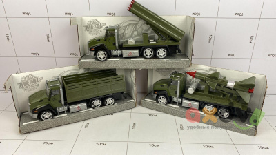 Фото Машина металлическая, светозвуковая военная техника "Мой Тяжелый грузовик / My Heauy Truck" в интернет-магазине axdv.ru