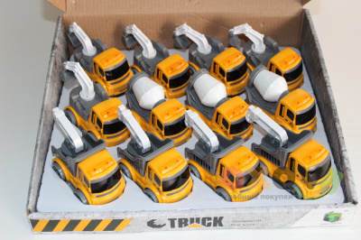 Фото Машинка инерционная, "Спецтехника / TRUCK SET", (12шт упак) в интернет-магазине axdv.ru