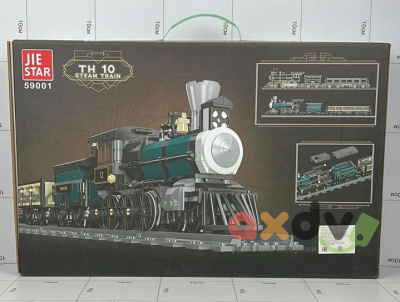 Фото Конструктор Поезд "Паровоз / Steam Train" в интернет-магазине axdv.ru