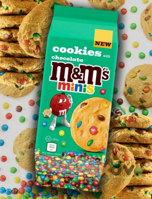 Фото Печенье M&M’s Мини 180г*8шт (импорт) в интернет-магазине axdv.ru