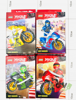 Фото Конструктор "Ninjago на мотоцикле 1973" 1/16шт в интернет-магазине axdv.ru