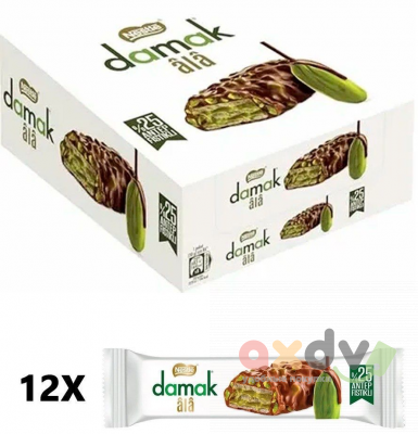 Фото Вафли Nestle Damak / Нестле с фисташками в молочном шоколаде 30гр*12шт (Импорт) в интернет-магазине axdv.ru
