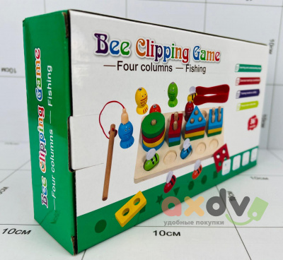 Фото Игрушка развивающая "Игра с вырезками / Clipping game" в интернет-магазине axdv.ru