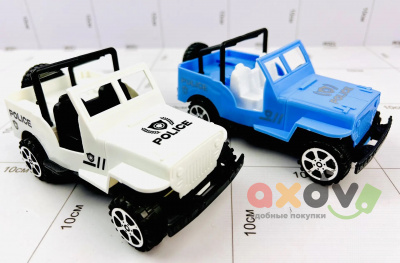 Фото Машина инерционная "Джип Jeep CJ 7 Полиции" в интернет-магазине axdv.ru