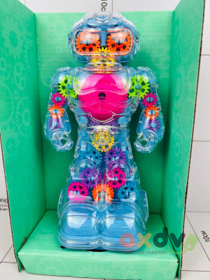 Фото Робот светозвуковой шестеренчатый "Gear Robot" в интернет-магазине axdv.ru