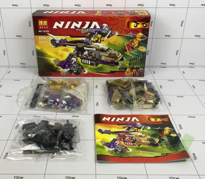 Фото Конструктор "Ниндзя / Ninja" Громовой мечник на Космолете 310 дет. в интернет-магазине axdv.ru