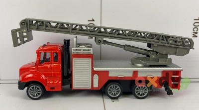 Фото Пожарная машина металлическая инерционная Fire-Fighting vehicle в интернет-магазине axdv.ru