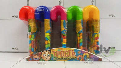 Фото Жевательная резинка "Трость" 4,5гр*30шт*12 блоков. в интернет-магазине axdv.ru