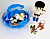 Фото Сюрприз в ракушке для мальчиков (брелок, фигурка, тату) в интернет-магазине axdv.ru / аиксдв