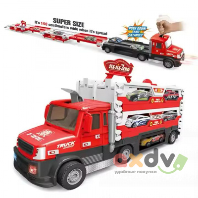 Фото Игровой набор Деформация грузовика / Truck Deformation (красный) в интернет-магазине axdv.ru
