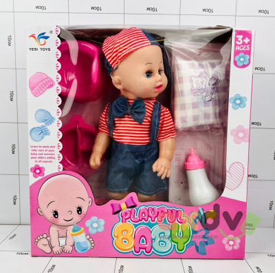 Фото Игрушка пупс "Игривый Малыш / Playful Baby" в интернет-магазине axdv.ru