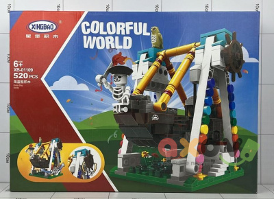 Фото Конструктор "Цветной мир / Colorful world" 520 дет. в интернет-магазине axdv.ru