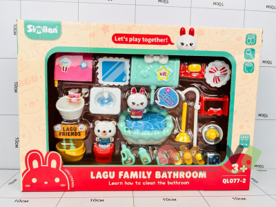 Фото Игровой набор "Семейная ванная комната Лагу / Lagu Family Bathroom" в интернет-магазине axdv.ru