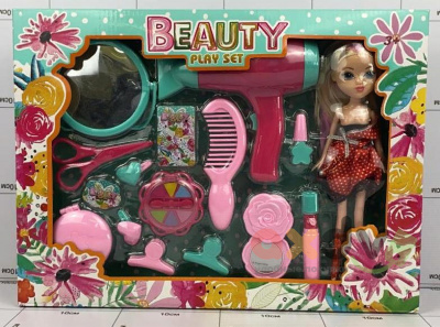 Фото Игровой набор для красоты "Beauty Play Set" с феном в интернет-магазине axdv.ru