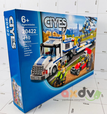 Фото Конструктор "Города / Cityes" 410 дет. в интернет-магазине axdv.ru